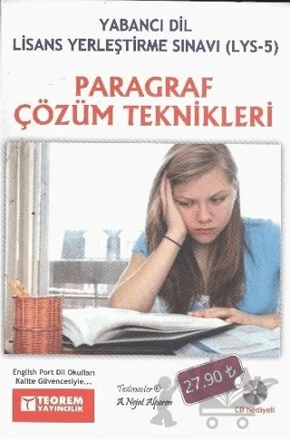 YDS (LYS-5) Paragraf Çözüm Teknikleri – A. Nejat Alperen – Teorem Yayıncılık kitap kapağı