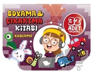 Kodlama Boyama Ve Çıkartma Kitabı – Sunguralp Şolpan – Çikolata Yayınevi kitap kapağı