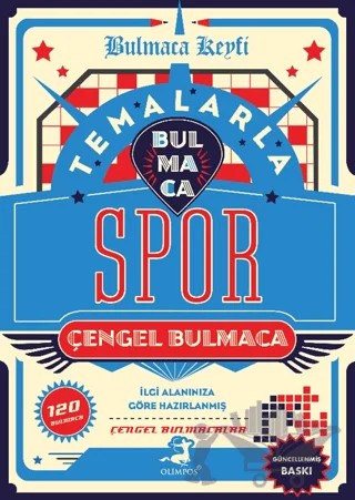 Temalarla Çengel Bulmaca - Spor – Kolektif – Olimpos Yayınları kitap kapağı