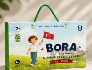 Bora ile Cumhuriyet Seti – 8 Kitap – Ali Avcu – Kayra Çocuk kitap kapağı