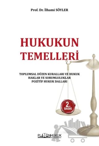 Hukukun Temelleri – İlhami Söyler – Platon Hukuk kitap kapağı