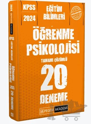 2024 KPSS Eğitim Bilimleri Öğrenme Psikolojisi 20 Deneme – Kolektif – Pegem Akademi Yayıncılık kitap kapağı