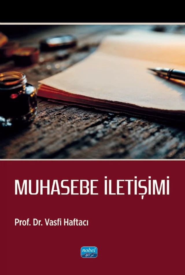Muhasebe İletişimi – Vasfi Haftacı – Nobel Akademik Yayıncılık kitap kapağı