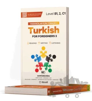 Yabancılar İçin Türkçe 3 - Türkish For Foreigners 3 – Hayri Erdoğdu – Alternatif Yayıncılık kitap kapağı