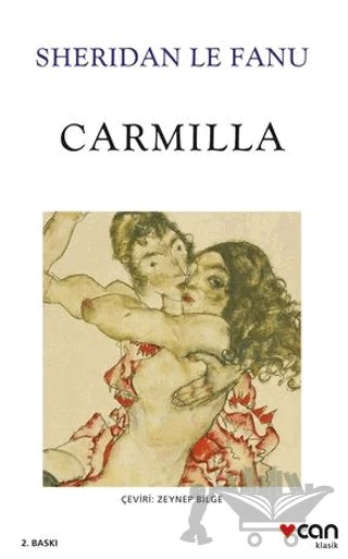 Carmilla – Joseph Sheridan Le Fanu – Can Yayınları kitap kapağı