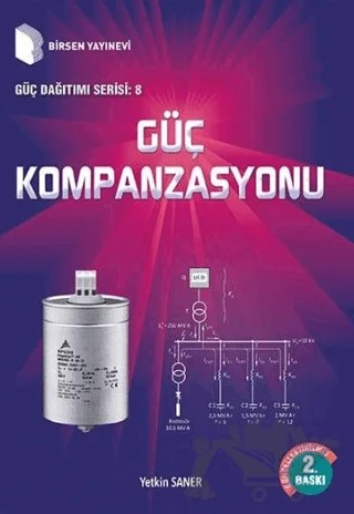 Güç Kompanzasyonu – Yetkin Saner – Birsen Yayınevi kitap kapağı