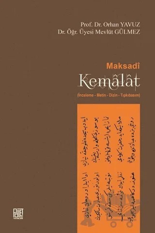 Maksadi Kemalat – Mevlüt Gülmez, Orhan Yavuz – Palet Yayınları kitap kapağı