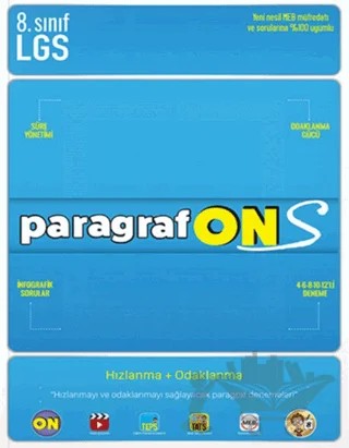 ParagrafONS - 5,6,7. Sınıf ve LGS – Kolektif – Tonguç Akademi kitap kapağı