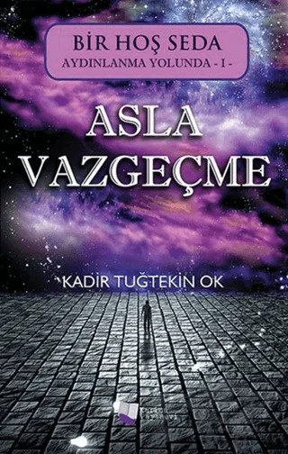 Bir Hoş Seda Aydınlanma Yolunda 1 - Asla Vazgeçme – Kadir Tuğtekin Ok – Karina Yayınevi kitap kapağı