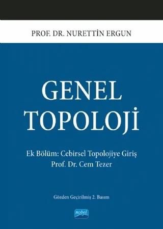 Genel Topoloji – Nurettin Ergün – Nobel Akademik Yayıncılık kitap kapağı