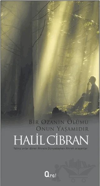 Bir Ozanın Ölümü Onun Yaşamıdır – Halil Cibran – Araf Yayınları kitap kapağı