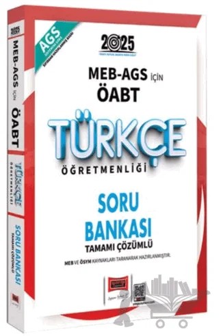 2025 MEB-AGS ÖABT Türkçe Öğretmenliği Soru Bankası – Kollektif – Yargı Yayınevi kitap kapağı