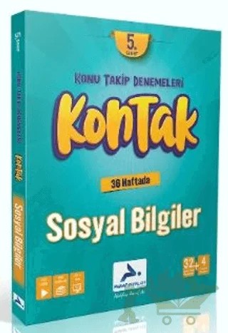 5. Sınıf Kontak Sosyal Bilgiler Denemeleri – Kolektif – Paraf Yayınları kitap kapağı