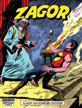Zagor Klasik Maceralar Dizisi Cilt: 69 – Marcello Toninelli – Lal Kitap kitap kapağı