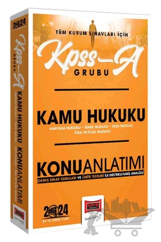2024 KPSS A Grubu ve Tüm Kurum Sınavları İçin Kamu Hukuku Konu Anlatımı – Kolektif – Yargı Yayınevi kitap kapağı