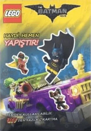 Lego The Batman Movie Haydi Hemen Yapıştır! – Kolektif – Doğan Egmont Yayıncılık kitap kapağı