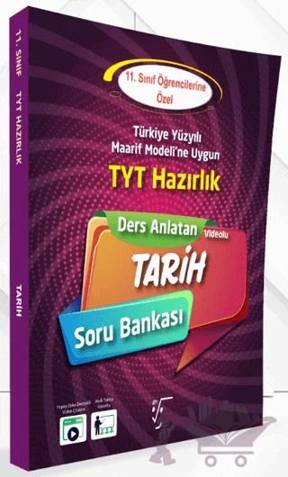 11. Sınıf TYT Hazırlık Ders Anlatan Tarih Soru Bankası – Yasin Kalemci – Karekök Yayıncılık kitap kapağı