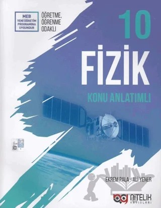 Nitelik 10. Sınıf Fizik Konu Anlatımlı – Ali Yener, Ekrem Pala – Nitelik Yayınları - Bayilik kitap kapağı