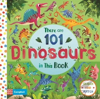 There are 101 Dinosaurs in This Book – Kolektif – Pan Macmillan kitap kapağı