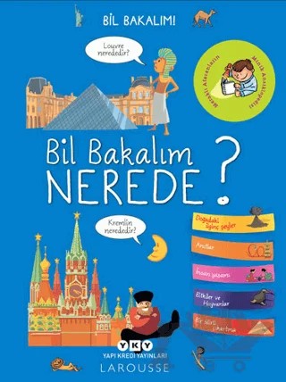 Bil Bakalım Nerede? – Elisabeth Marrou – Yapı Kredi Yayınları kitap kapağı