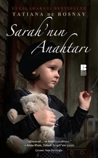 Sarah’nın Anahtarı – Tatiana De Rosnay – Bilge Kültür Sanat kitap kapağı