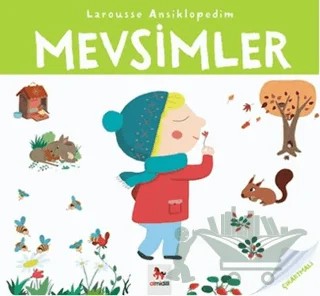 Larousse Ansiklopedim - Mevsimler – Sylvie Baussier – Almidilli kitap kapağı