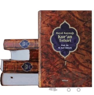 Hayat Kaynağı Kur’an Tefsiri Sempatik Boy (5 Kitap Takım Kutulu) – M. Sait Şimşek – Beyan Yayınları kitap kapağı