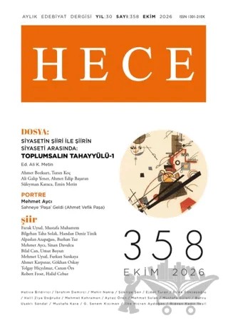 Hece Dergisi - Sayı 358 Ekim 2026 – Hece Dergisi kitap kapağı