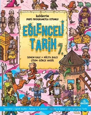 Eğlenceli Tarih 7. Sınıf – Hülya Balcı, Senem Kale – Doğan Çocuk kitap kapağı