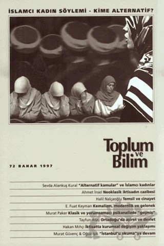 Toplum ve Bilim Sayı: 72 – Birikim Yayınları kitap kapağı