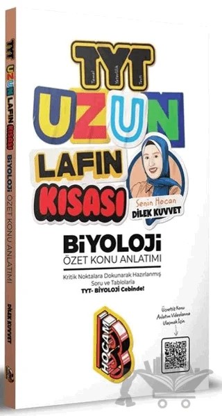 TYT Uzun Lafın Kısası Biyoloji Özet Konu Anlatımı – Dilek Kuvvet – Benim Hocam Yayınları kitap kapağı