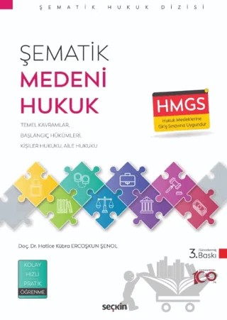 Şematik Medeni Hukuk – Hatice Kübra Ercoşkun Şenol – Seçkin Yayıncılık kitap kapağı