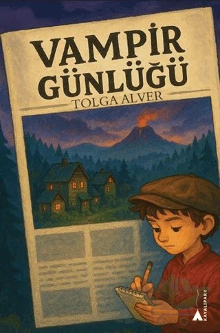 Vampir Günlüğü – Tolga Alver – Kayalıpark kitap kapağı