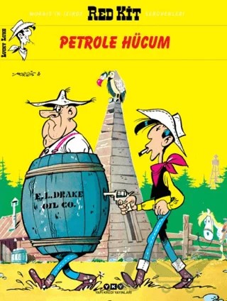 Red Kit Sayı: 20 Petrole Hücum – Goscinny – Yapı Kredi Yayınları kitap kapağı
