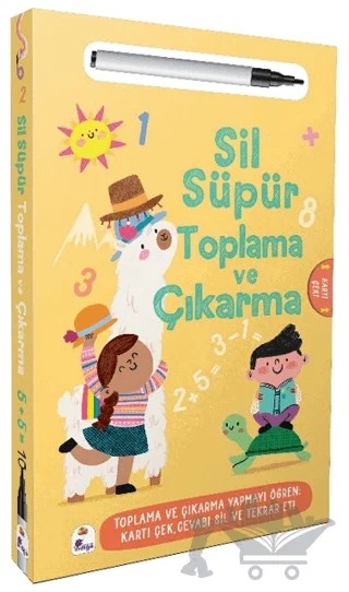 Sil Süpür - Toplama ve Çıkarma – Kolektif – İndigo Çocuk kitap kapağı