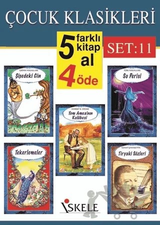 Çocuk Klasikleri (5 Kitap Takım) Set: 11 – Kolektif – İskele Yayıncılık kitap kapağı