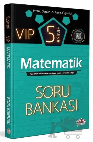 5. Sınıf VIP Matematik Soru Bankası – Kolektif – Editör Yayınevi kitap kapağı
