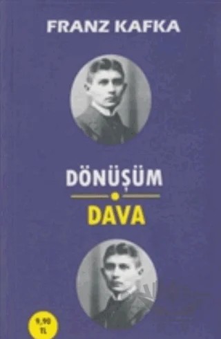 Dönüşüm - Dava – Franz Kafka – Ulak Yayıncılık kitap kapağı