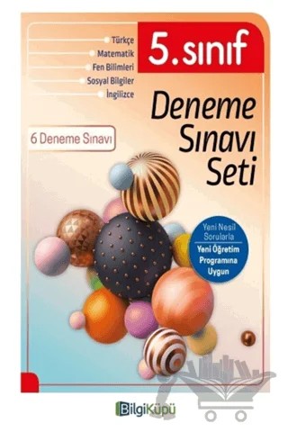 5. Sınıf Deneme Sınavı Seti – Kolektif – Bilgi Küpü kitap kapağı