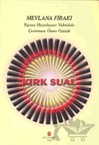 Kırk Sual – Mevlana Firaki – Can Yayınları (Ali Adil Atalay) kitap kapağı