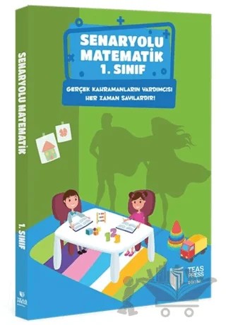 1. Sınıf Senaryolu Matematik – Kolektif – Teas Press kitap kapağı