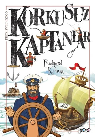 Korkusuz Kaptanlar – Joseph Rudyard Kipling – Pogo Çocuk kitap kapağı