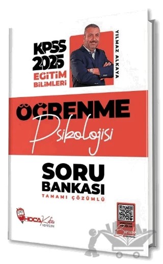 2025 KPSS Eğitim Bilimleri Öğrenme Psikolojisi Soru Bankası Çözümlü – Yılmaz Alkaya – Hoca Kafası Yayınları kitap kapağı