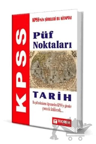 Teorem 2014 KPSS Tarih Püf Noktaları – Kolektif – Teorem Yayıncılık kitap kapağı