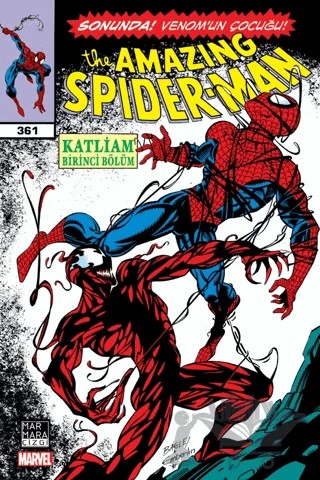 Amazing Spider-Man – David Michelinie – Marmara Çizgi kitap kapağı