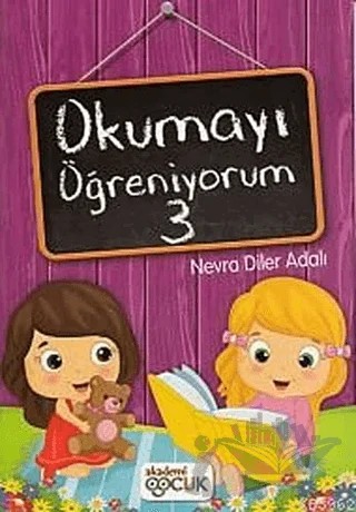 Okumayı Öğreniyorum - 3 – Nevra Diler Adalı – Akademi Çocuk kitap kapağı
