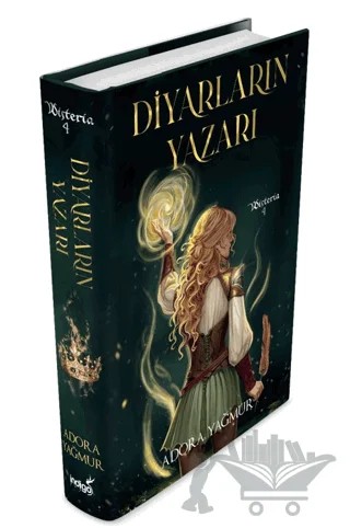 Diyarların Yazarı – Wisteria 4 – Adora Yağmur – İndigo Kitap kitap kapağı