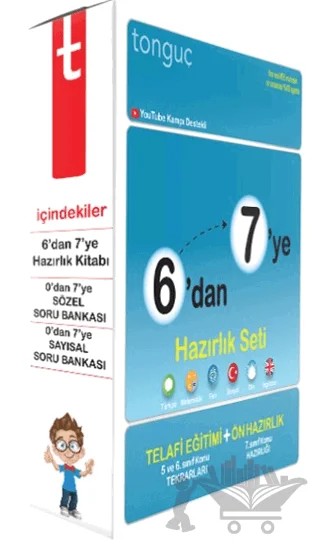 6'dan 7'ye Hazırlık Seti – Kolektif – Tonguç Akademi kitap kapağı