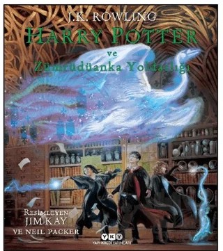 Harry Potter ve Zümrüdüanka Yoldaşlığı - 5 (Resimli Özel Baskı) – J. K. Rowling – Yapı Kredi Yayınları kitap kapağı
