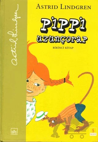 Pippi Uzunçorap 1. Kitap – Astrid Lindgren – İthaki Yayınları kitap kapağı